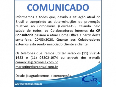 Comunicado Importante
