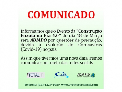 Evento Adiado